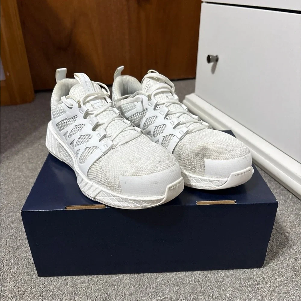 Reebok Work Fusion Flexweave Work EH Comp Toe White Sneakers